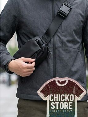 TOMTOC Compact EDC Sling Bag - Chest/Shoulder, Crossbody Bag - Cordura Ballistic